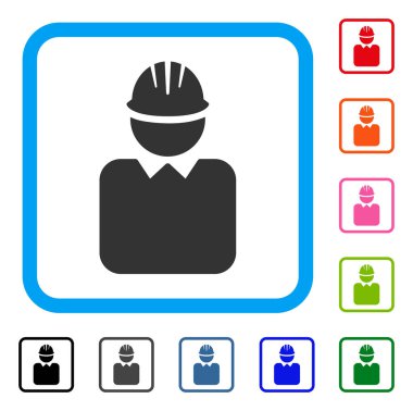 Mühendis simgesi çerçeveli