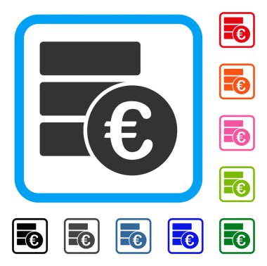 Avrupa veritabanına simgesi çerçeveli