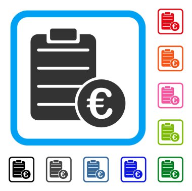 Euro Pad simgesi çerçeveli