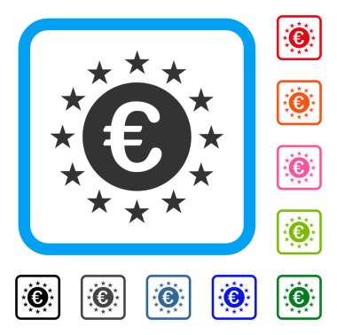 Avrupa Birliği yıldız simgesini çerçeveli