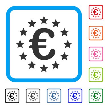 Avrupa Birliği'nin simgesi çerçeveli