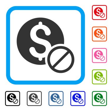 Ücretsiz simgesi çerçeveli