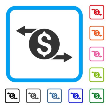 Fiyat değişimi simgesi çerçeveli