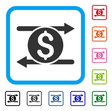 Fiyat değişimi simgesi çerçeveli