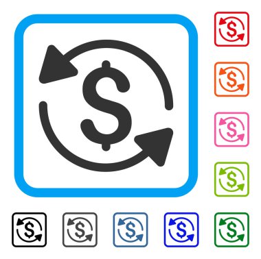 Para ciro simgesi çerçeveli