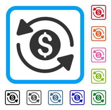 Para ciro simgesi çerçeveli