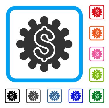 Ödeme yapılandırma simgesi çerçeveli