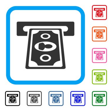 Ödeme Terminal simgesi çerçeveli