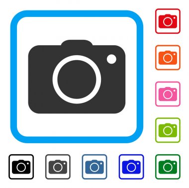 Fotoğraf makinesi simgesini çerçeveli