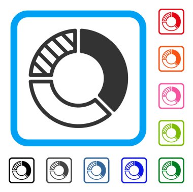 Pasta grafik simge çerçeveli