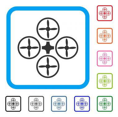 Simge Quadcopter çerçeveli