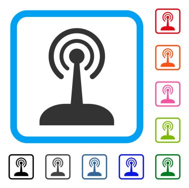 Radyo kontrol oyun çubuğu simgesini çerçeveli