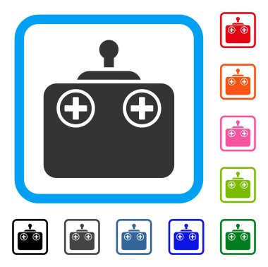 Uzaktan kumanda aygıtının simgesini çerçeveli