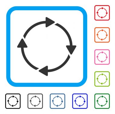 Döndürme simgesini çerçeveli