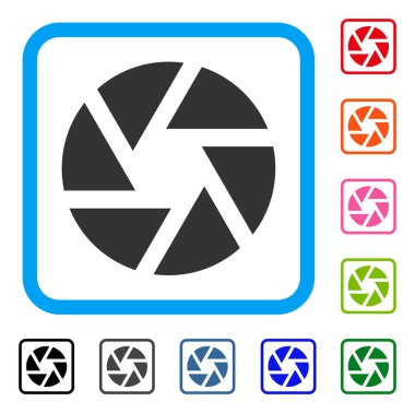 Çekim simgesi çerçeveli