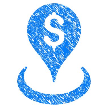 Coğrafi hedefleme Grunge simgesi