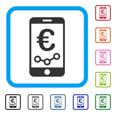 Euro Mobil rapor simgesi çerçeveli