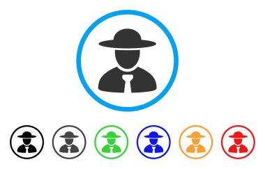 Patron yuvarlak simge