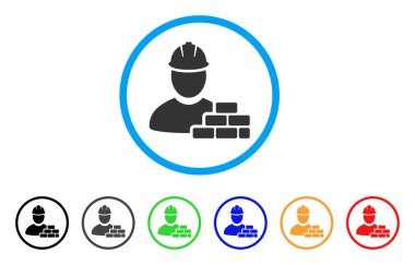 Tuğla yuvarlak simgesini Oluşturucu