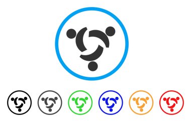 Topluluk yuvarlak simge