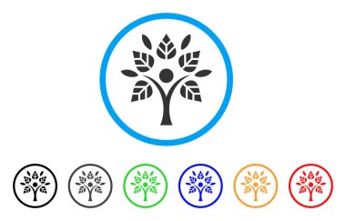 Eco adam simgesi yuvarlak