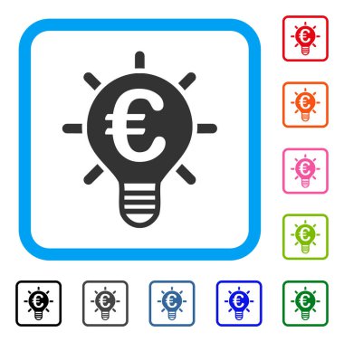 Euro yenilik simgesi çerçeveli