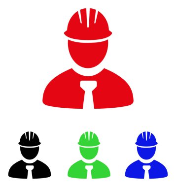 Mühendis vektör simgesi