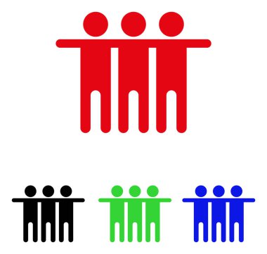 Dostluk vektör simgesi