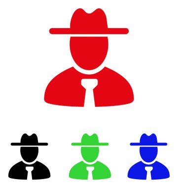 Beyefendi vektör simgesi