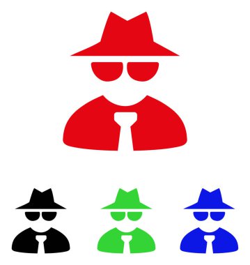 Mafya patron vektör simgesi