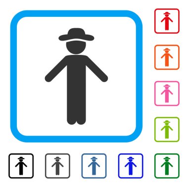 Beyefendi özür simgesi çerçeveli