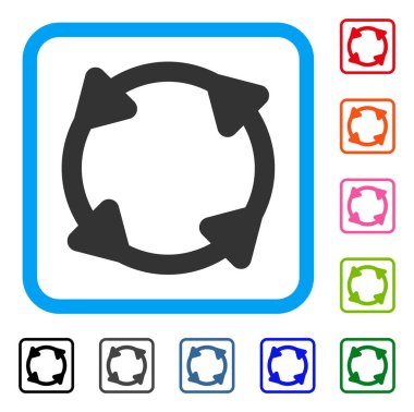 Çerçeveli simgesini Döndür