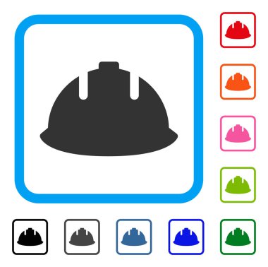 Simgesini Oluşturucu kask çerçeveli