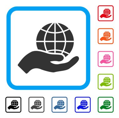 Genel bakım simgesi çerçeveli