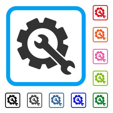 Onarım simgesi çerçeveli