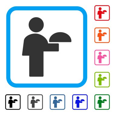 Garson simgesi çerçeveli