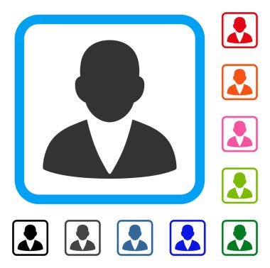 Müşteri simgesini çerçeveli