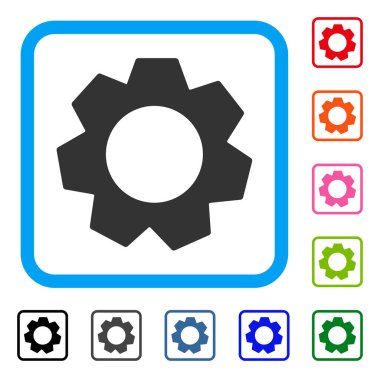 Dişli simgesini çerçeveli