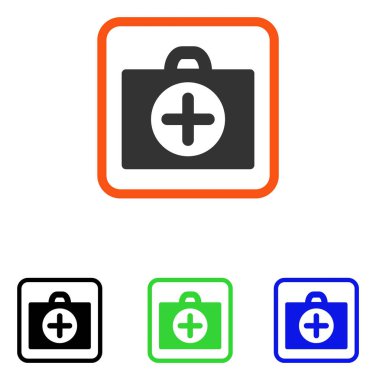 İlk Yardım simgesini çerçeveli