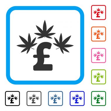 Esrar Lirası iş simge çerçeveli