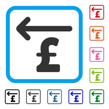 Cashback Lirası simge çerçeveli