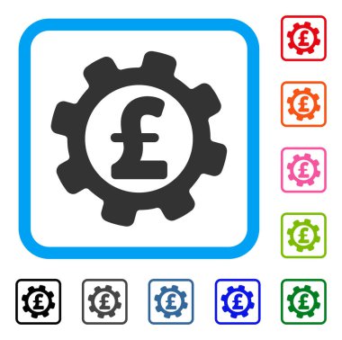 Geliştirme Lirası fiyat simgesi çerçeveli