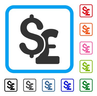 Dolar ve Lirası simge çerçeveli