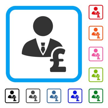 Simge Lirası bankacı çerçeveli