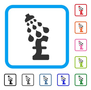 Simge Lirası duş çerçeveli