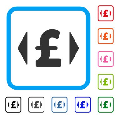 Lirası fiyat çerçeveli simgesi düzenleyen