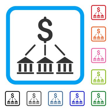 Banka Derneği simgesi çerçeveli