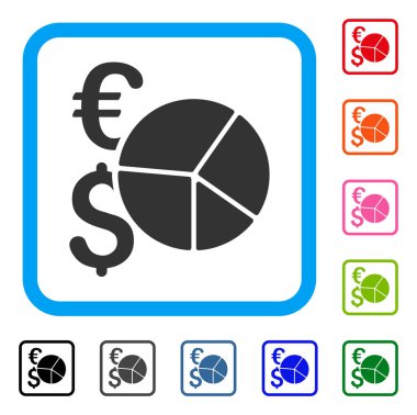 Mali pasta grafik simge çerçeveli