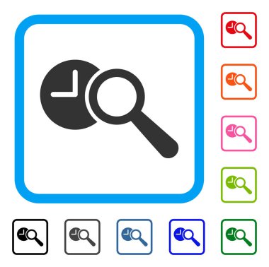 Saat simgesi çerçeveli bulmak