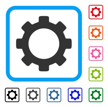 Dişli simgesini çerçeveli